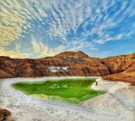 تصویر دیدنی از معدن نمک گرمسار+عکس