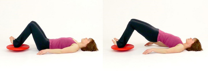 تخته اعتدال چیست و چه مزایایی دارد + ۶ تمرین برای اغاز کار 30 حرکت پل باسن با تخته تعادل