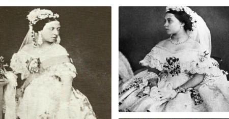 اولین لباس عروس به رنگ سفید در جهان + عکس 1 اولین لباس عروس به رنگ سفید در جهان + عکس