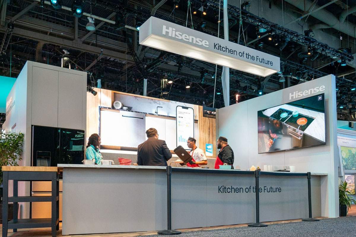 غرفه هایسنس در نمایشگاه CES 2024؛ خودنمایی «آشپزخانه آینده» 3 غرفه هایسنس در نمایشگاه CES 2024؛ خودنمایی «آشپزخانه آینده»