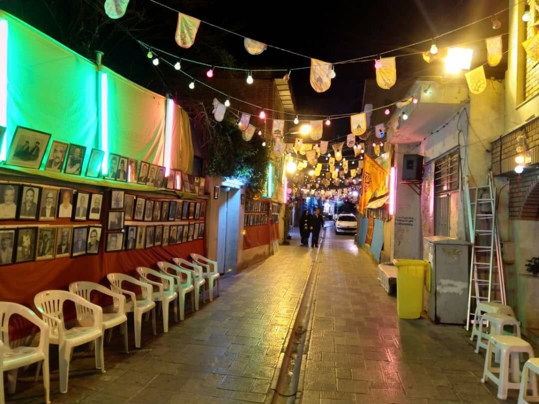 نیمه شعبان جماران و یاد بزرگان و متوفیان محله 