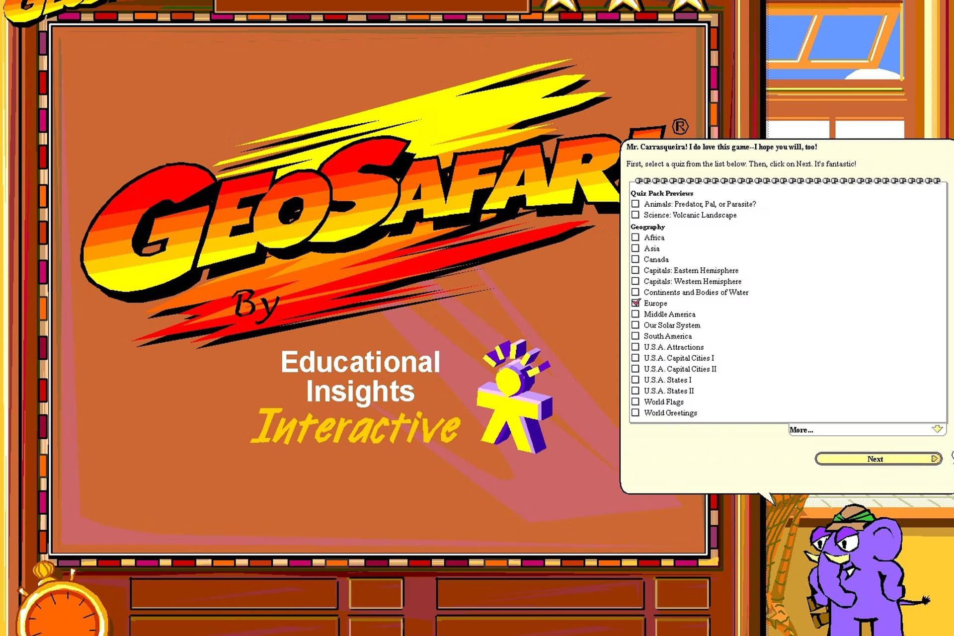 ۲۹ سال پیش پروژه ناکامیخورده «مایکروسافت باب» متولد شد_سودو تکنولوژی 2 نرم افزار GeoSafari در مایکروسافت باب