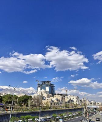 برشی دیدنی از هوای بهاری و دل‌انگیز امروز تهران+عکس