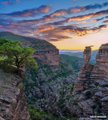 دره زیبای شیرز در لرستان + عکس