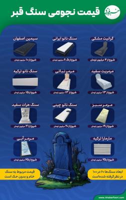 قیمت سنگ قبر هم نجومی شد +اینفوگرافیک_سودو تکنولوژی 1 قیمت سنگ قبر هم نجومی شد +اینفوگرافیک