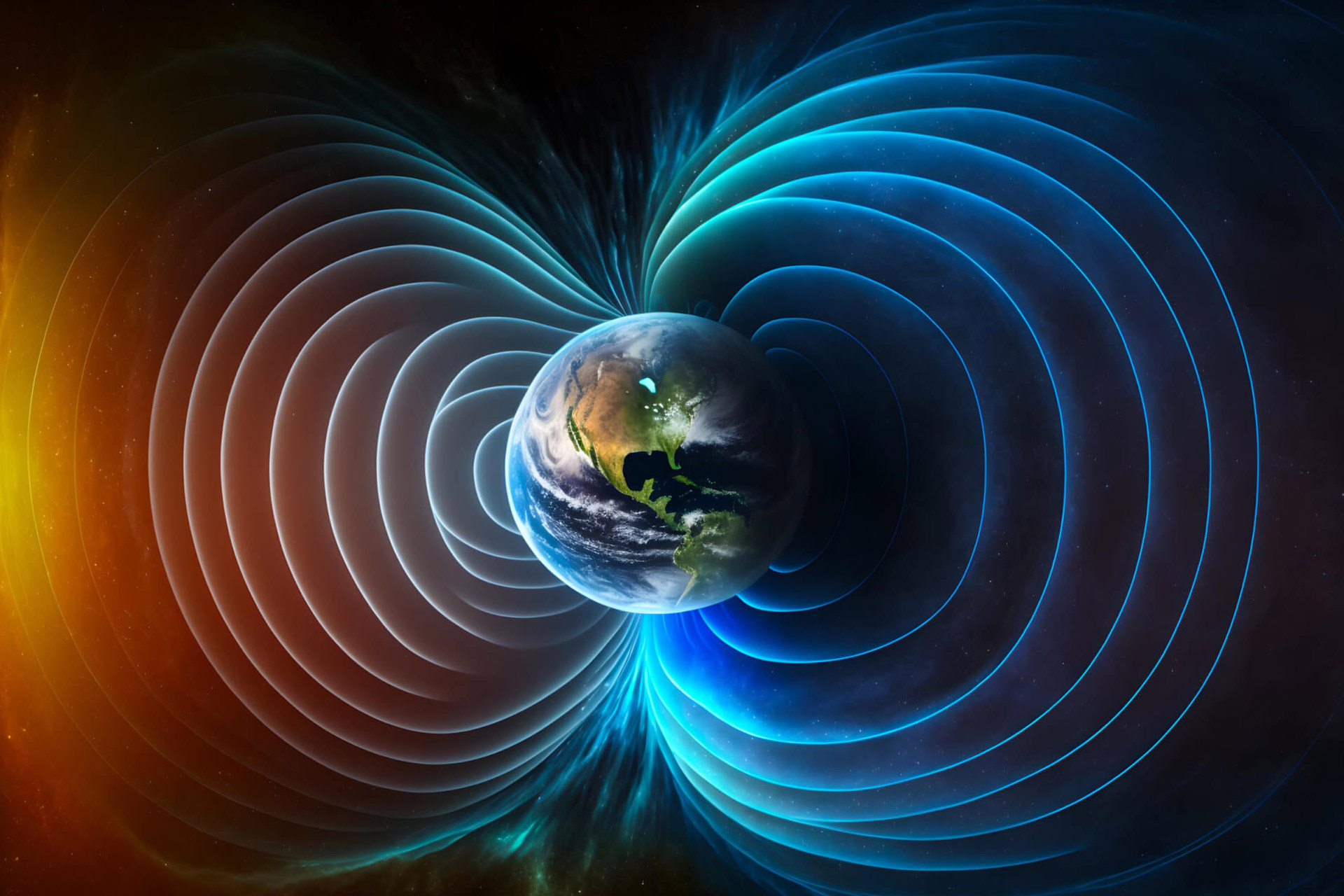 میدان مغناطیسی زمین احتمالا پیش از شکل‌گیری هسته سیاره به وجود آمد