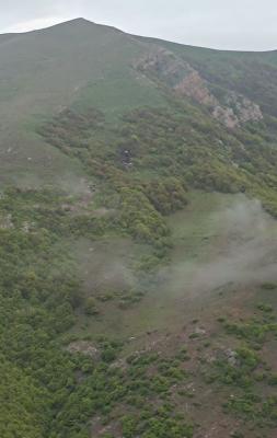 اولین تصویر از محل بالگرد رئیس جمهور