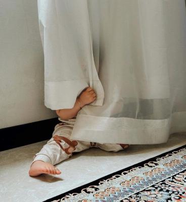 تصویر بامزه از یک کودک که قند در دلتان آب می‌کند+عکس