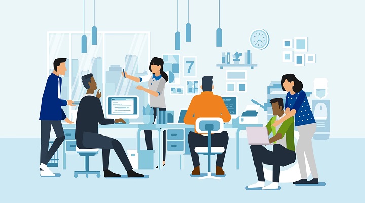 ۱۱ ویژگی محیط کار مثبت + اهمیت تشکیل محل کار سالم_سودو تکنولوژی 1 محیط کار مثبت