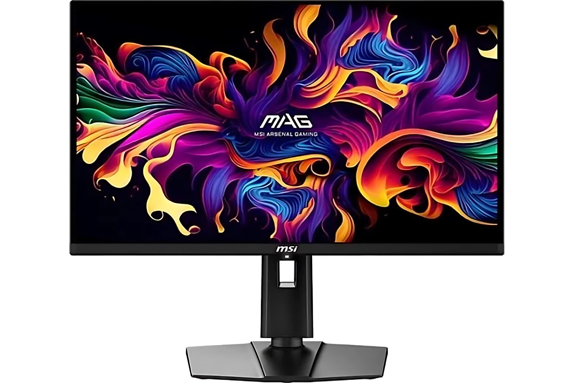 MSI چهار مانیتور شوقانگیز با پنل پیشرفته معارفه کرد_سودو تکنولوژی 3 مانیتور گیمینگ ام اس آی مدل MAG 271QPX از نمای رو به رو