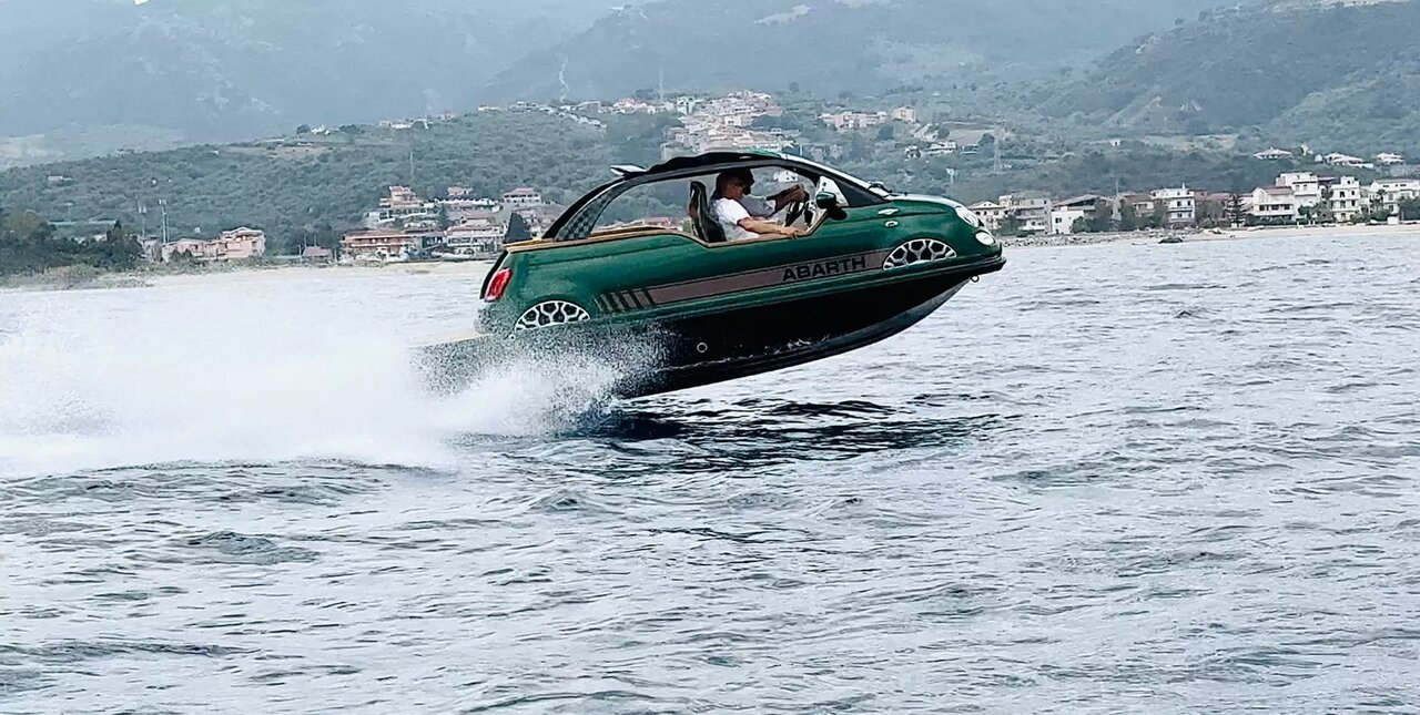 تصاویری از یک فیات که جت اسکی هم می شود_سودو تکنولوژی 6 فیات جدید به جت اسکی تبدیل میشود!/ عکس