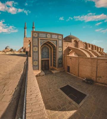 نمود ای قشنگ از شکوه و عظمت مسجد جامع یزد+عکس_سودو تکنولوژی 8 جلوه ای زیبا از شکوه و عظمت مسجد جامع یزد+عکس