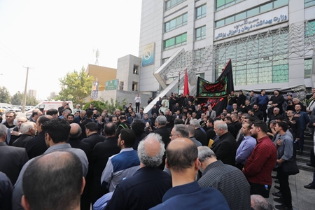 عزاداری دسته سینه زنی کارکنان وزارت بهداشت با وجود وزیر بهداشت + عکس_سودو تکنولوژی 2 عزاداری دسته سینه زنی کارکنان وزارت بهداشت با حضور وزیر بهداشت + عکس