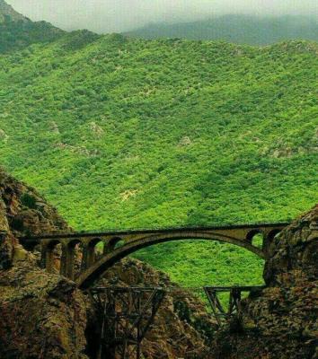 نمایی رویایی از پل ورسک در مازندران_سودو تکنولوژی 1 نمایی رویایی از پل ورسک در مازندران