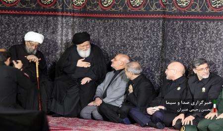 پزشکیان و علم‌الهدی در حرم امام رضا(ع) + عکس