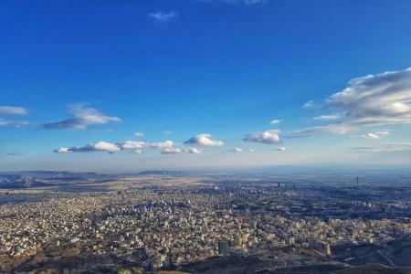 تصویری تازه از آسمان صاف و زیبای امروز تهران_سودو تکنولوژی 1 تصویری تازه از آسمان صاف و زیبای امروز تهران