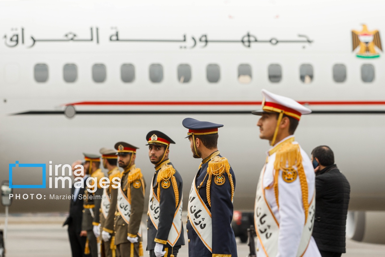 نخست وزیر عراق در فرودگاه مهرآباد تهران نخست وزیر عراق در فرودگاه مهرآباد تهران