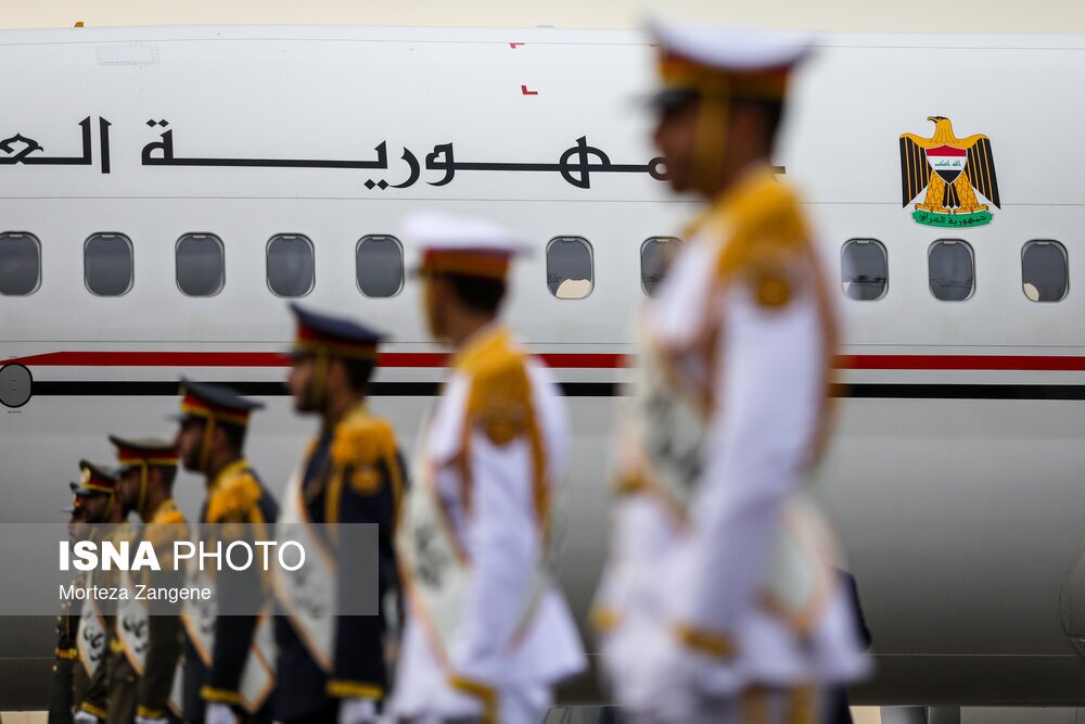 نخست وزیر عراق در فرودگاه مهرآباد تهران نخست وزیر عراق در فرودگاه مهرآباد تهران