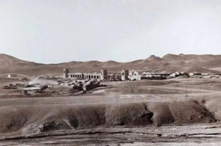 دورنمای کاروانسرای علی‌آباد+عکس