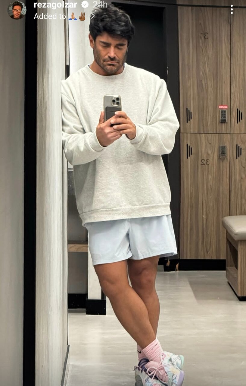عکس های جدیدی که محمدرضا گلزار از استایل ورزشی خودش انتشار کرده_سودو تکنولوژی 3 استایل ورزشی محمدرضا گلزار/ عکس
