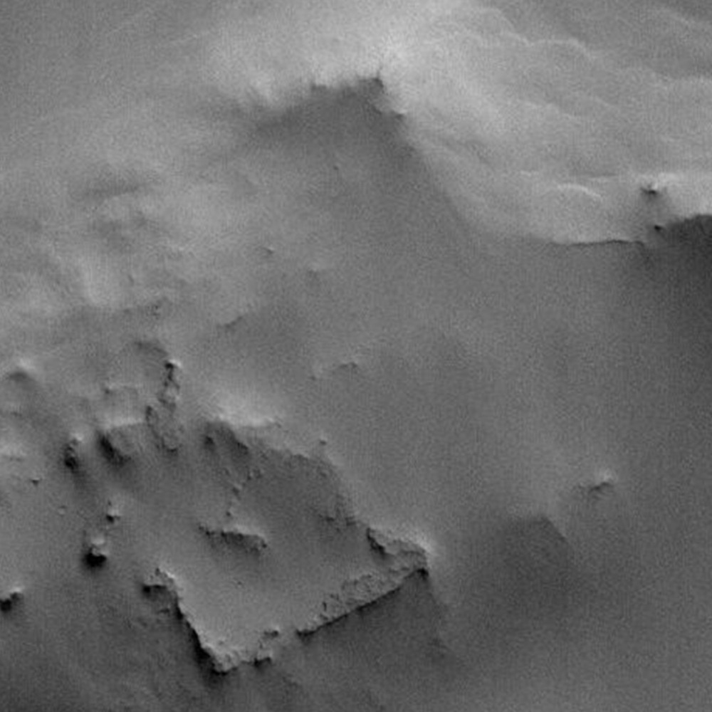 مربع مرموز مریخ: آیا ساختار هندسی سیاره سرخ نشانه وجود بیگانگان است؟