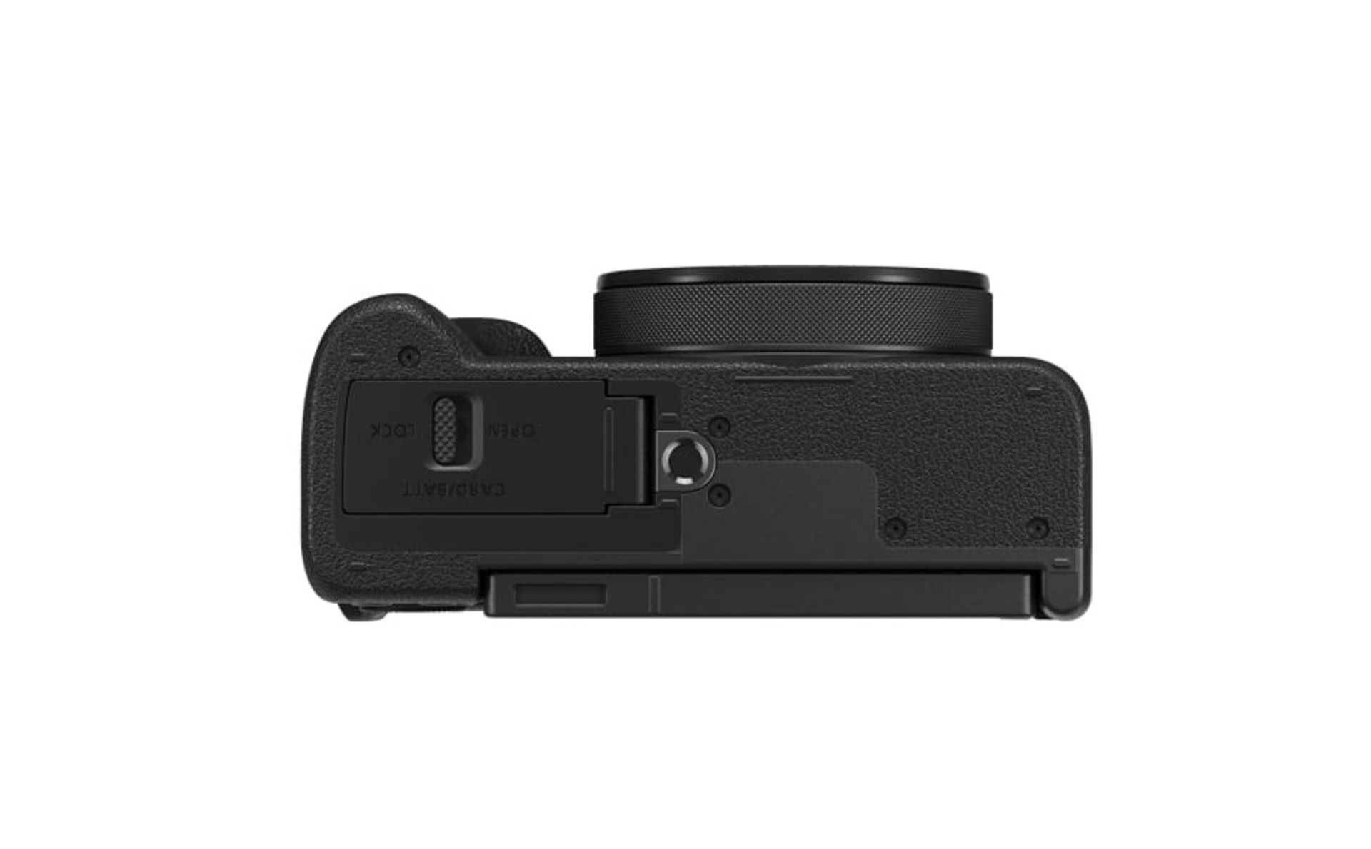 نمای زیرین دوربین کانن پاورشات V1