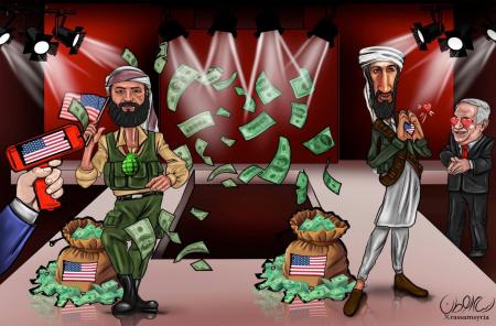 کمک ۷۰۰ میلیون دلاری آمریکا به تروریست‌ها در سوریه! + عکس