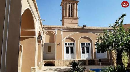 معماری خاص خانۀ قاجاری در یزد+عکس