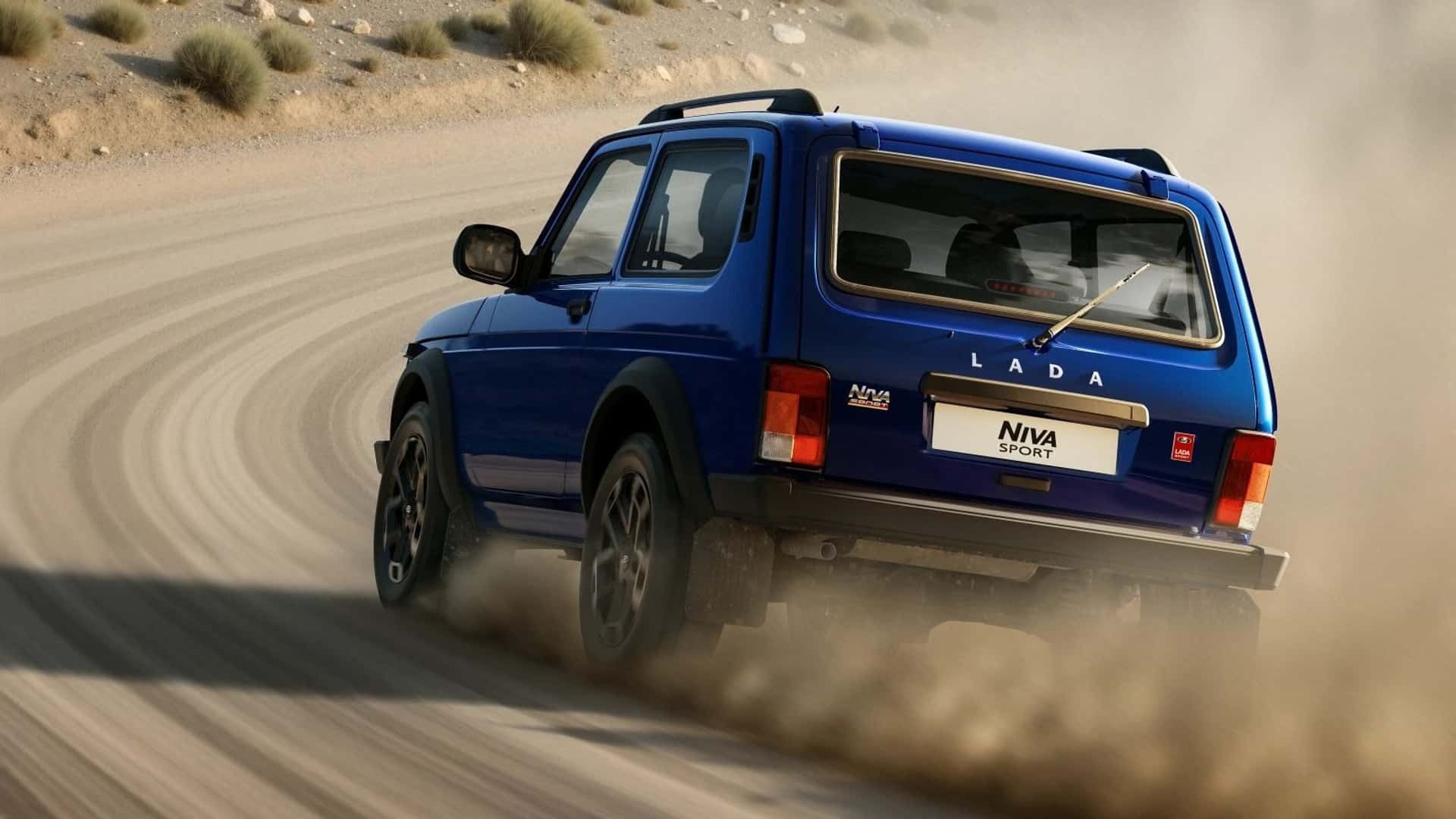 نمای عقب خودرو لادا نیوا اسپرت