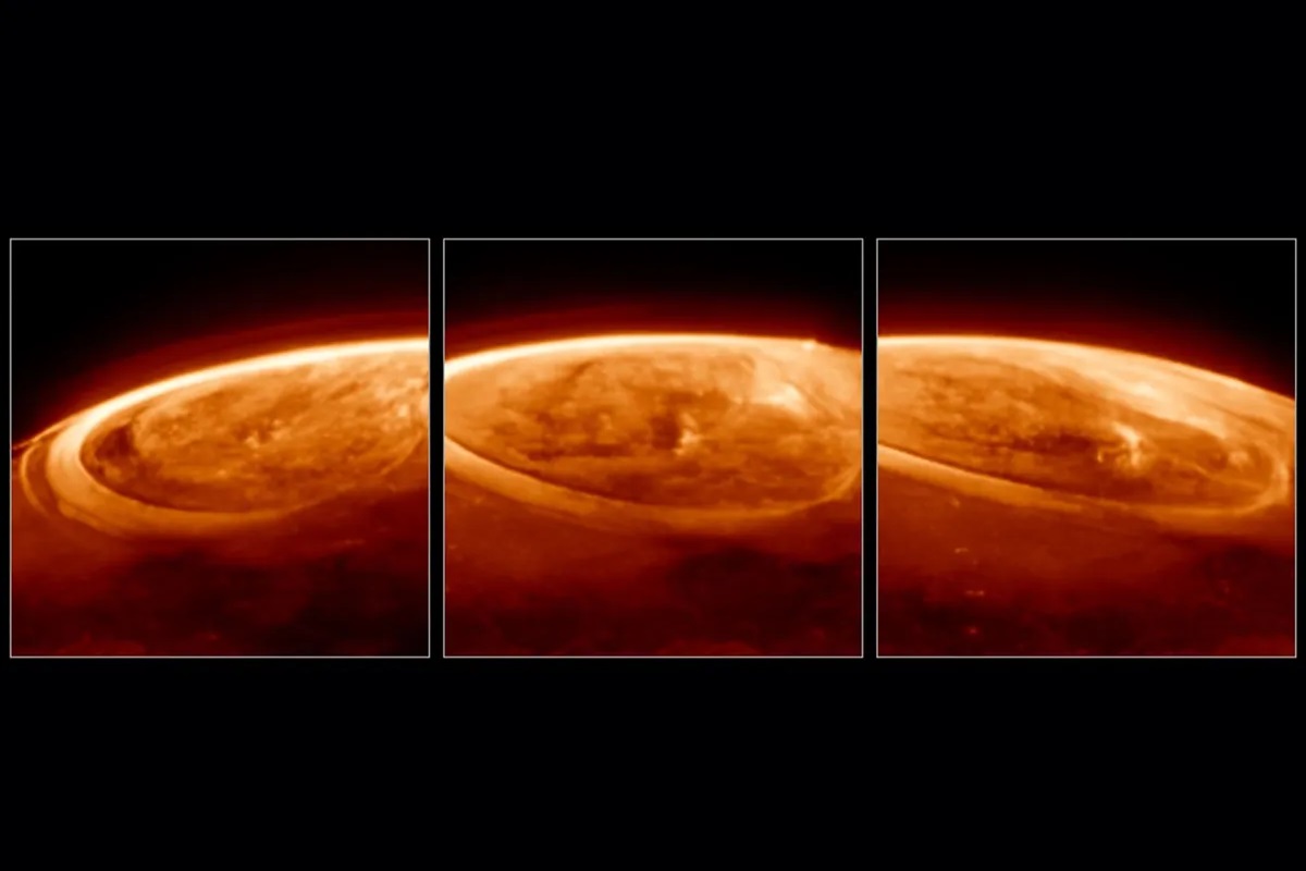 از زیبایی تا رمز و راز: عظمت شفق‌های قطبی مشتری از نگاه تلسکوپ‌های جیمز وب و هابل