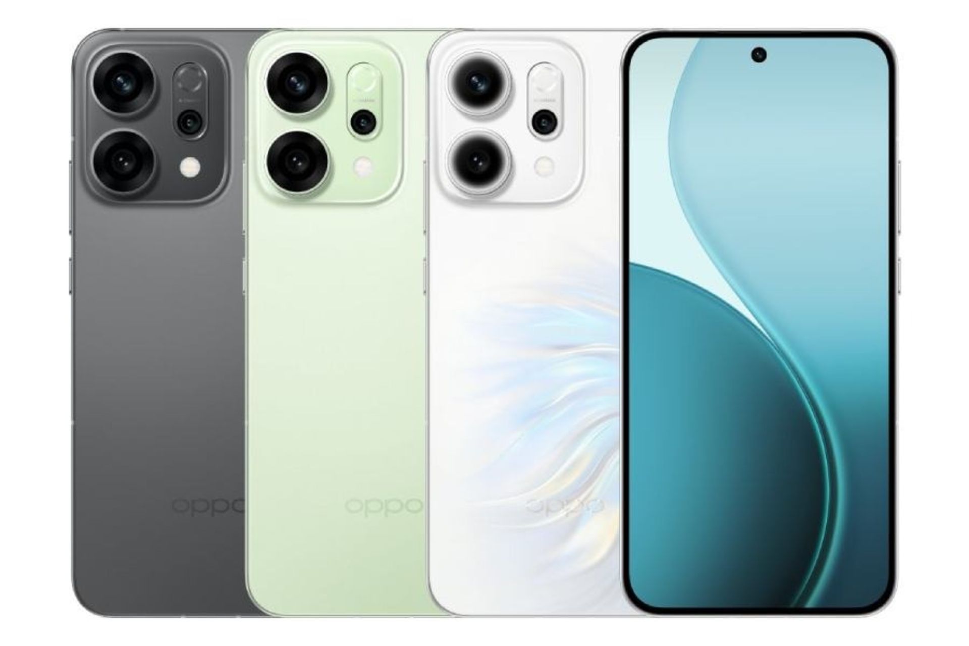 پنل پشت و جلو و رنگ‌بندی اوپو رینو ۱۴