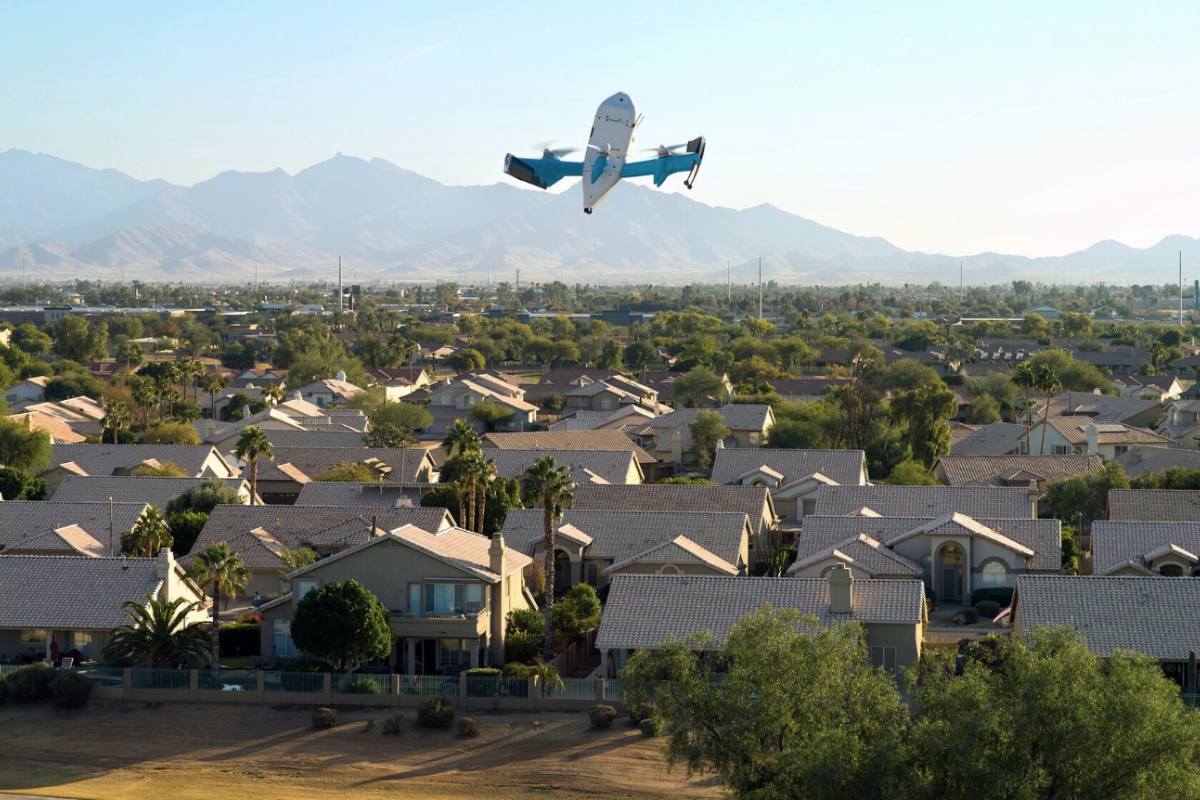 فروشگاه آمریکایی با پهپاد کالارسان تلفنها را به دست خریداران میرساند_سودو تکنولوژی 1 فروشگاه آمریکایی با پهپاد کالارسان گوشیها را به دست خریداران میرساند