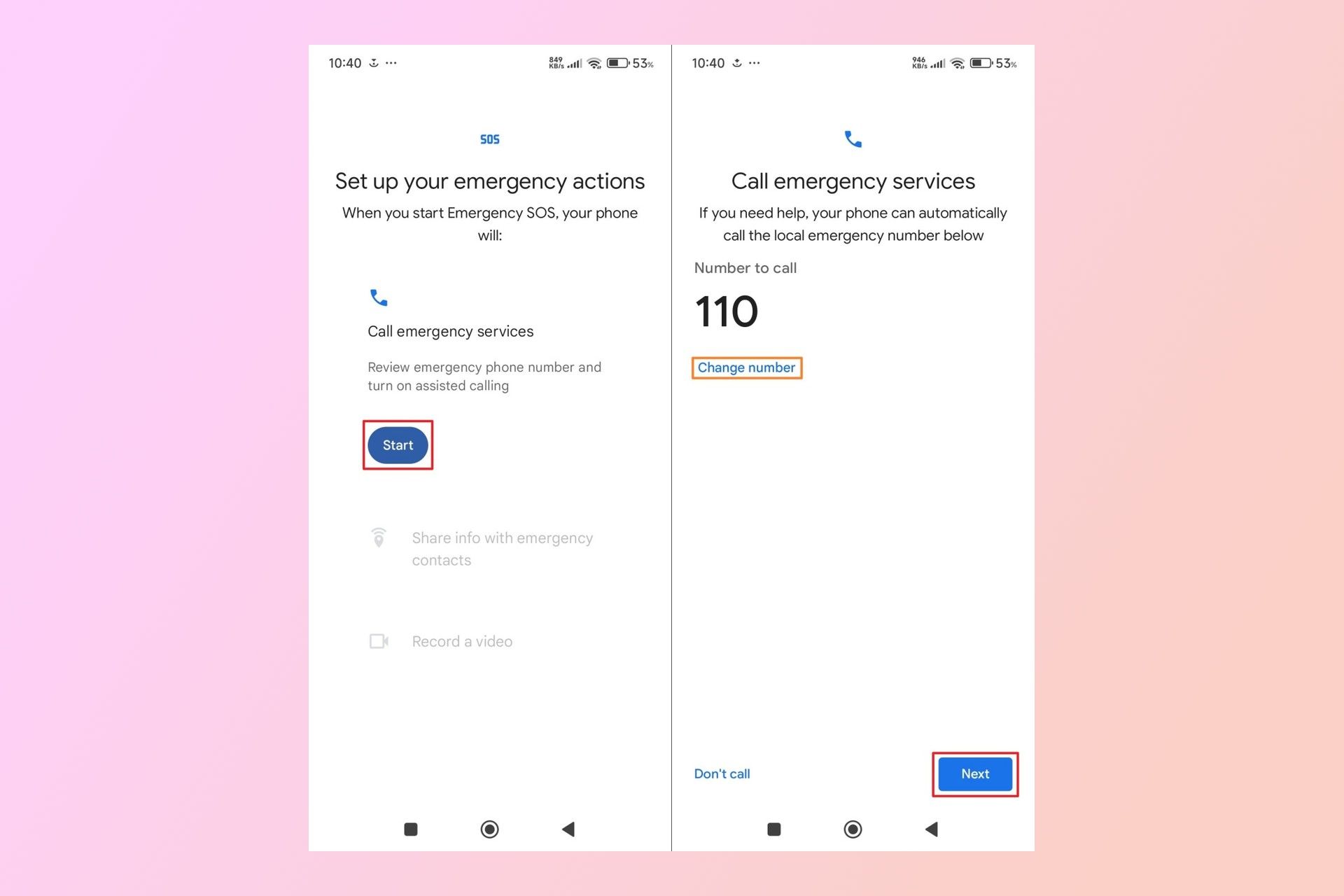 نحوه فعال سازی مطلب اضطراری در گوشی_سودو تکنولوژی 14 فعالسازی قابلیت پیام اضطراری در گوشی اندروید - قدم دوم
