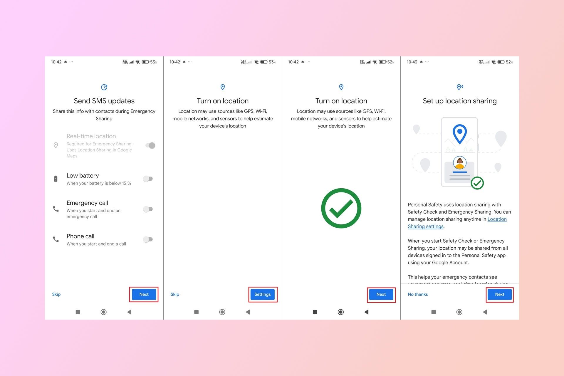 نحوه فعال سازی مطلب اضطراری در گوشی_سودو تکنولوژی 16 فعالسازی قابلیت پیام اضطراری در گوشی اندروید - قدم چهارم