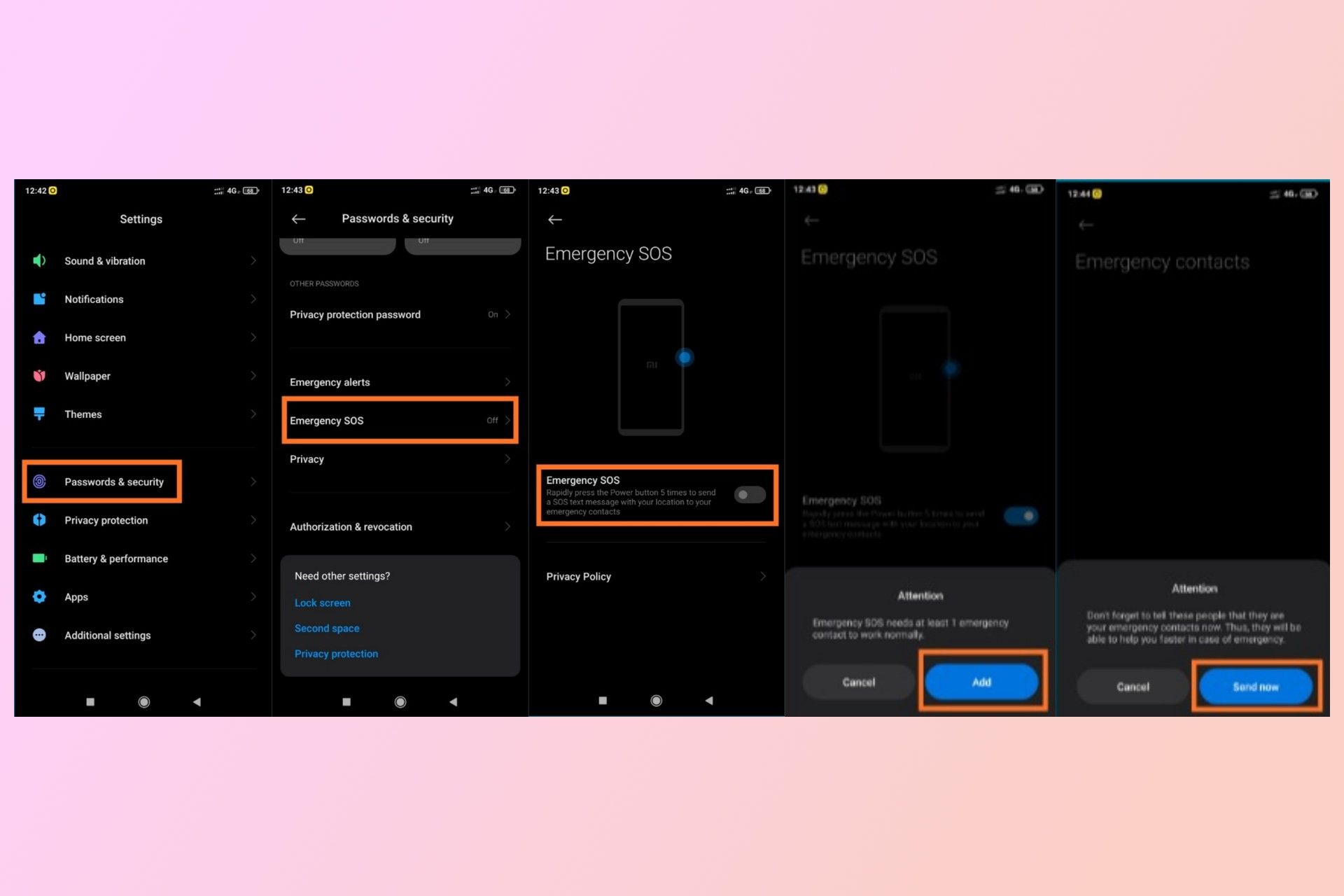 نحوه فعال سازی مطلب اضطراری در گوشی_سودو تکنولوژی 19 فعالسازی قابلیت پیام اضطراری در گوشی شیائومی