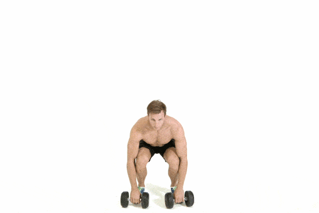 حرکات بدنسازی با دمبل؛ ۲۷ تمرین و انواع حرکات با دمبل_سودو تکنولوژی 86 ورزش با دمبل - حرکت دمبل کلین