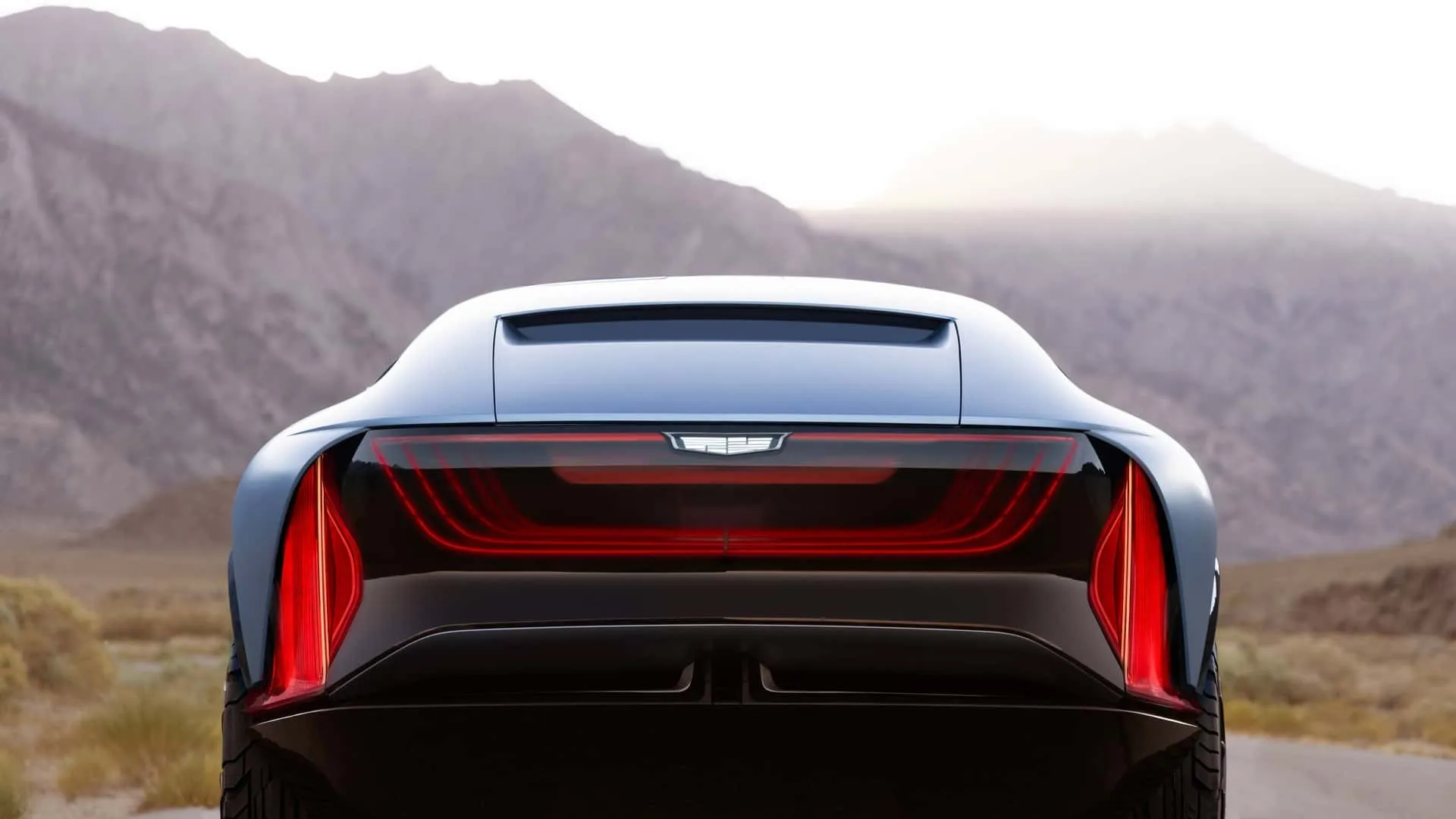 نمای پشت خودرو کادیلاک Elevated Velocity