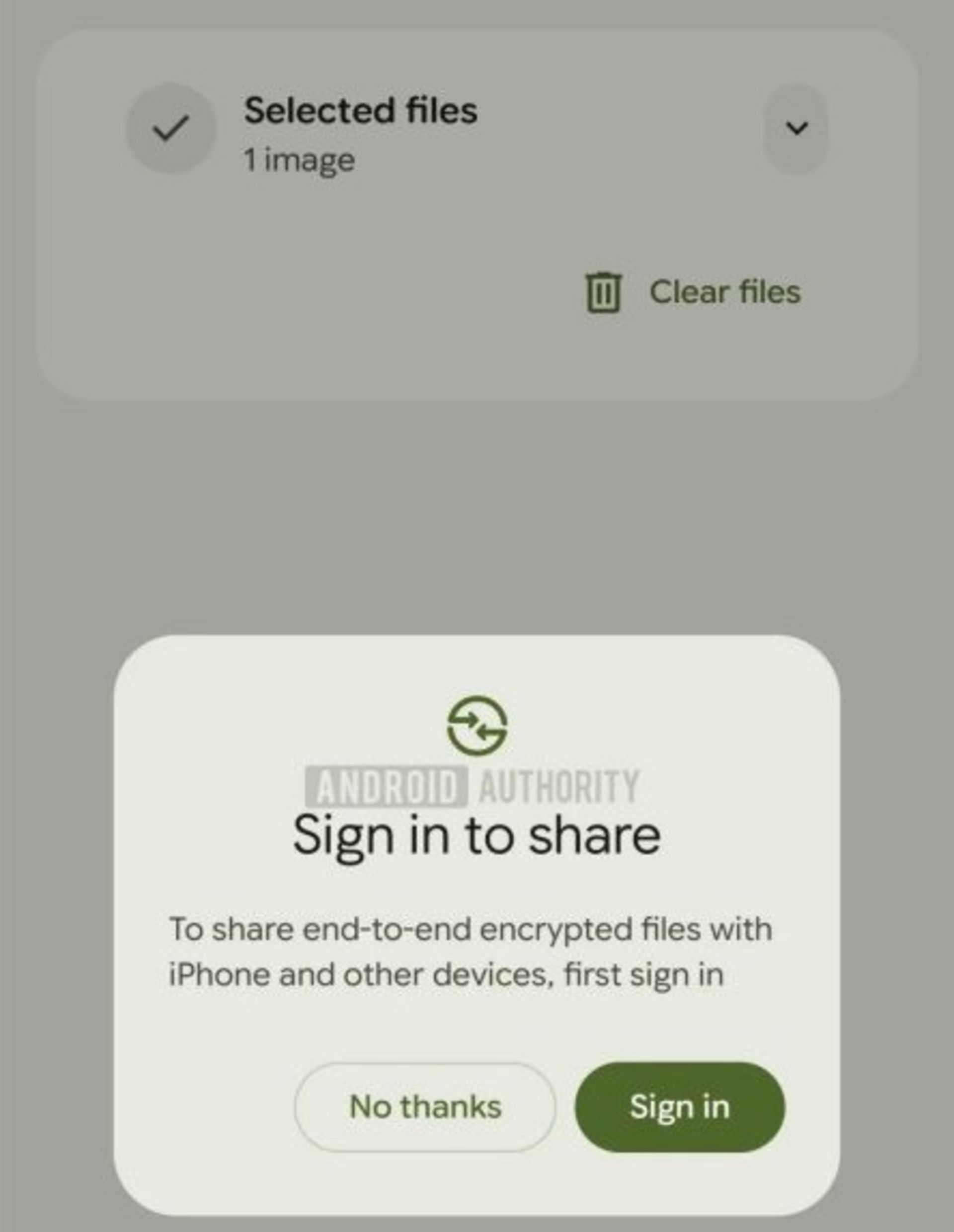 نسخه بتای quick share