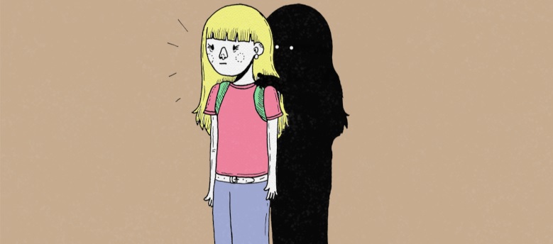 آگورافوبیا یا وحشت بیرون آمدن از خانه؛ علائم، علل و درمان_سودو تکنولوژی 13 سایه ترسناک پشت دختر کارتونی