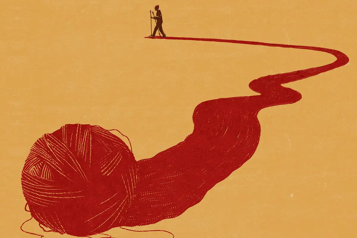 مقصد از خلقت انسان چیست؟_سودو تکنولوژی 24 مرد در انتهای کاموای قرمز باز شده